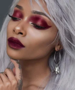 CLASSICS A SINGLE ROSE. Hoop Earrings - Silver