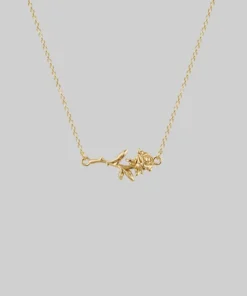 CLASSICS AMOR. Rose Stem Necklace - Gold