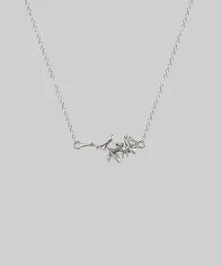 CLASSICS AMOR. Rose Stem Necklace - Silver