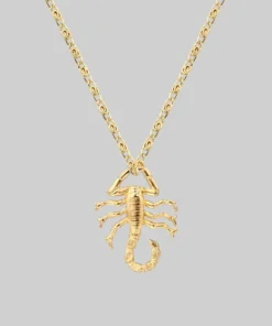 CLASSICS Necklaces & Chains NOXIOUS. Scorpion Charm Necklace - Gold