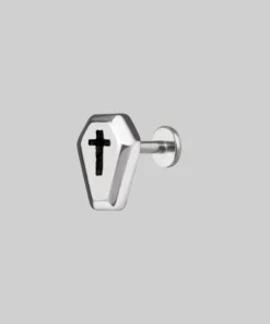 CLASSICS Earrings DEAD. Coffin & Cross Tragus Stud