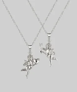 CLASSICS Necklaces & Chains Cupid & Psyche Lovers Layering Necklace - Silver
