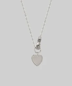 CLASSICS HAND OF GLORY. Grasping Heart Necklace - Silver Necklaces & Chains