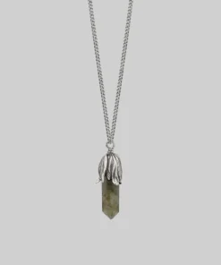 CLASSICS Necklaces & Chains DEATH BLOOM. Labradorite Gemstone Necklace - Silver