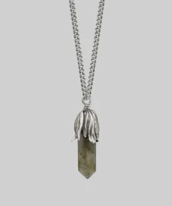 CLASSICS Necklaces & Chains DEATH BLOOM. Labradorite Gemstone Necklace - Silver