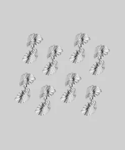 CLASSICS ELVIN. Silver Leaf Hair Twists