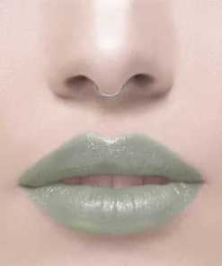 CLASSICS ZEN EXTRA MINI. Silver Septum Clicker Ring Helix