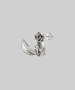 CLASSICS VERDURS. Rose & Foliage Earrings - Silver 10 CLASSICS VERDURS. Rose & Foliage Earrings - Silver