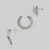 CLASSICS Earrings VEGA. 3 Piece Snake Wrap Earring - Silver