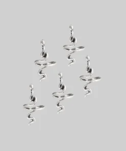 CLASSICS MARTHA. Snake Hair Twists - Silver