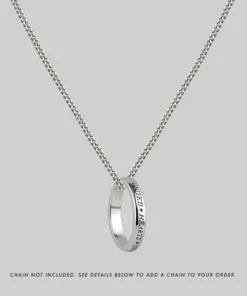 CLASSICS United Hearts Death Only Parts Posie Ring - Silver Rings