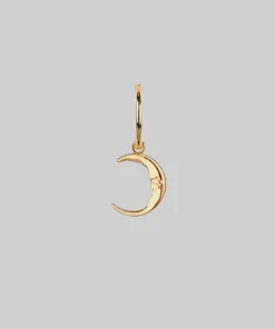 CLASSICS ELIN. Sun & Moon Hoop Earrings - Gold 11 CLASSICS ELIN. Sun & Moon Hoop Earrings - Gold