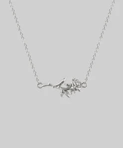 CLASSICS AMOR. Rose Stem Necklace - Silver