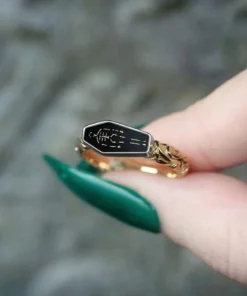 CLASSICS CRYPT. Momento Mori Skeleton Ring - Silver Rings