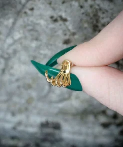 CLASSICS Earrings WRAITH. Silver Skeleton Hand Single Earring- Lobe/Helix 6 CLASSICS Earrings WRAITH. Silver Skeleton Hand Single Earring- Lobe/Helix