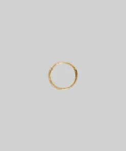 CLASSICS TUTSI EXTRA MINI. Gold Septum Clicker Ring Helix