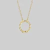 AW21 Necklaces & Chains DEVISE. Double Headed Snake Twist Necklace - Gold