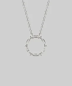 AW21 Necklaces & Chains LUCIA. Spiked Chain Necklace - Silver