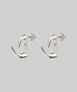 CLASSICS FAWN 2. Two Claw Talon Earrings - Silver