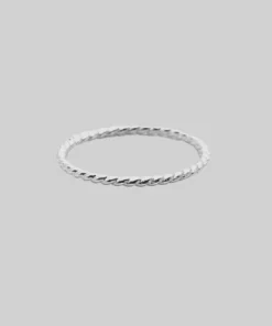 CLASSICS Rings Sterling Silver Twisted Midi Ring