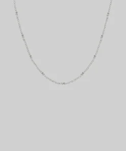 End Of Line JADE. Sunburst Chain - Silver Necklaces & Chains