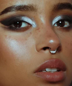 CLASSICS THIEF OF JOY. Opal Silver Clicker Ring - Septum