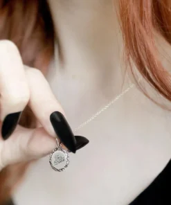 CLASSICS TILL DEATH. Promise Medallion Pendant Necklace