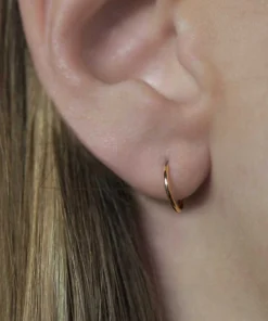 CLASSICS Earrings Tiny Gold Hoops - 10mm