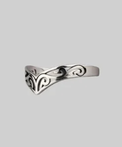 CLASSICS Rings TRIBE. Silver Chevron Ring