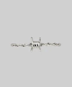 CLASSICS SURVIVAL. Symbolic Barbed Wire Ring - Silver Rings