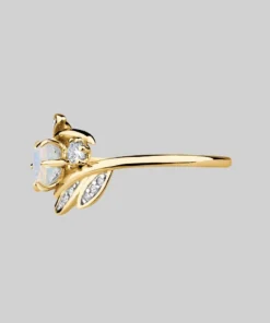 CLASSICS FAWN. Opal Gold Leaf Ring