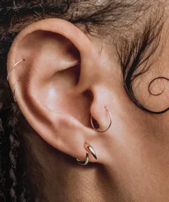 CLASSICS FAWN 2. Two Claw Talon Earrings - Gold