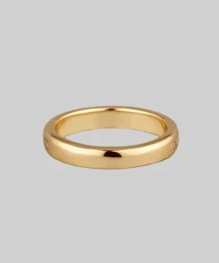 CLASSICS United Hearts Death Only Parts Posie Ring - Gold Rings