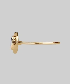 CLASSICS Rings HAWTHORNE. Detailed Royal Blue Gold Ring